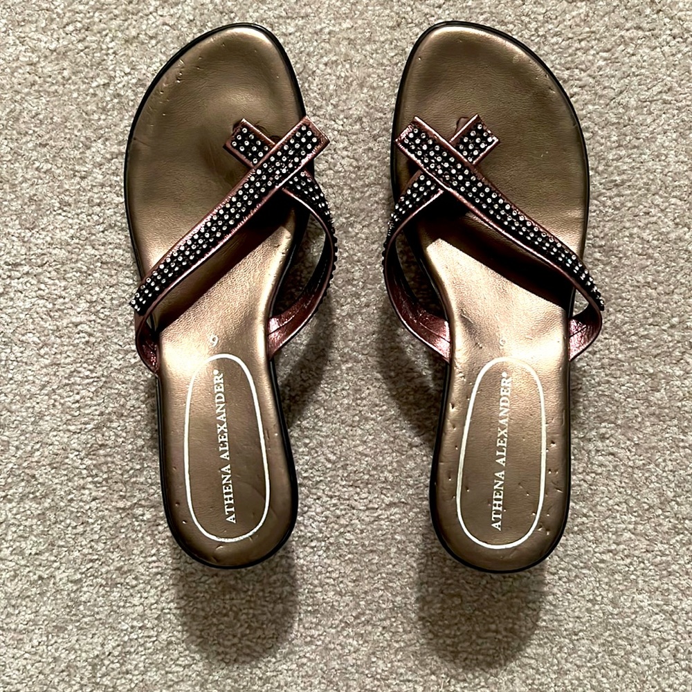 Athena Alexander open wedges Sandals size 6